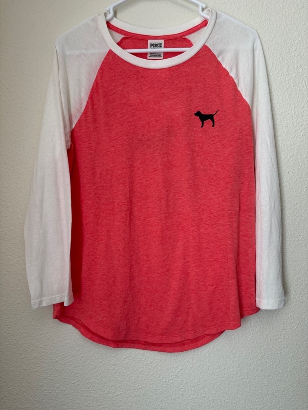 Pink Victoria’s Secret Raglan Tee